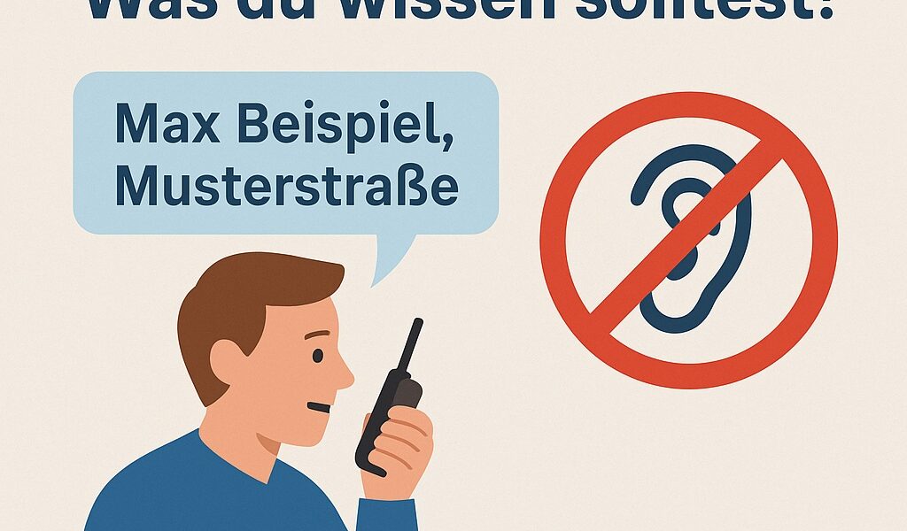 Datenschutz im öffentlichem Funk